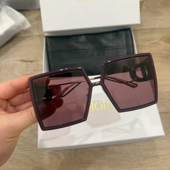 NIB Authentic Christian Dior Oversize Tinted Sunglasses - Picture 3 of 5